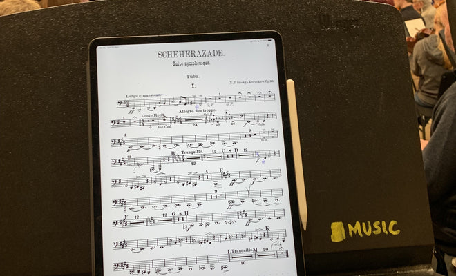 Using the iPad to play music